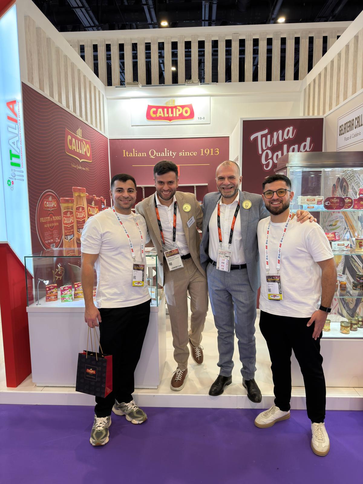 TuttoMazon team with Callipo